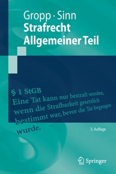 Paperback Strafrecht Allgemeiner Teil [German] Book