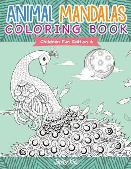 Paperback Animal Mandalas Coloring Book Children Fun Edition 6 Book