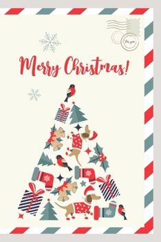 Merry Christmas!: Christmas Card List and Gift Idea Tracker, Address Book & Tracker for Holiday Card Mailings Plus Gift Giving Journal (Color Pages)