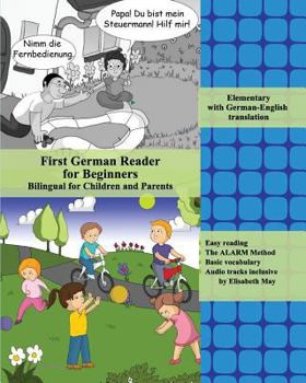 Paperback First German Reader for Beginners: Bilingual for Children and Parents with German-English translation Book