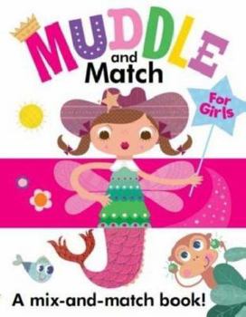 Board book Muddle and Match for Girls Book