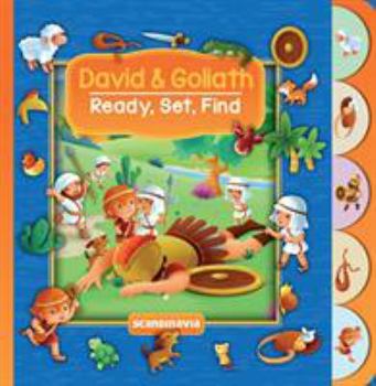 Hardcover Ready, Set, Find! David & Goliath Book