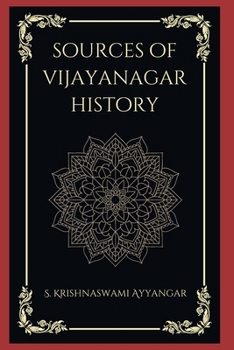 Paperback sources of vijayanagar history Book