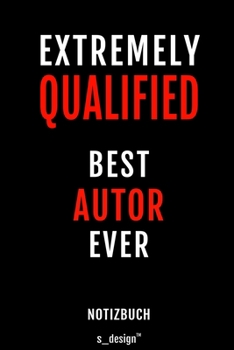 Notizbuch für Autoren / Autor / Autorin: Originelle Geschenk-Idee [120 Seiten gepunktet Punkte-Raster blanko Papier] (German Edition)