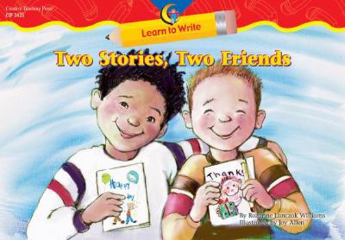 Paperback Two Stories, Two Friends (Learn to Write Lap Book) Book