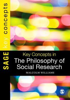 Paperback Key Concepts in the Philosophy of Social Research Book