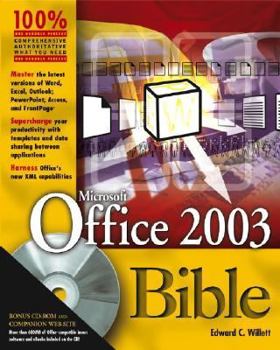 Paperback Office 2003 Bible [With CDROM] Book