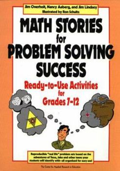 Spiral-bound Math Stories for Problem Solving Success: Ready-To-Use Activities for Grades 7-12 Book