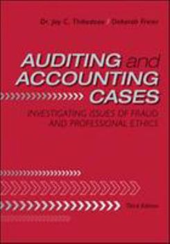 Paperback Auditing and Accounting Cases: Investigating Issues of Fraud and Professional Ethics Book