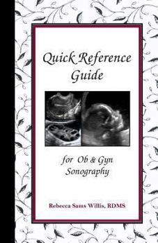 Paperback Quick Reference Guide: for Ob & Gyn Sonography Book