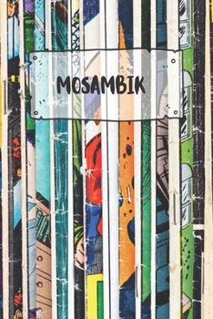 Mosambik: Liniertes Reisetagebuch Notizbuch oder Reise Notizheft liniert - Reisen Journal für Männer und Frauen mit Linien (German Edition)