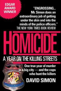 Paperback Homicide: A Year on the Killing Streets Book