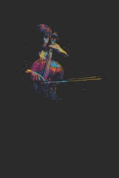 The Cellist: Cellos Notebook, Dotted Bullet (6 x 9 - 120 pages) Musical Instruments Themed Notebook for Daily Journal, Diary, and Gift