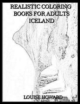 Realistic Coloring Books for Adults Iceland
