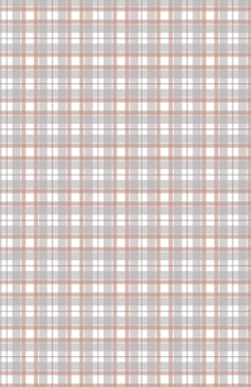 Lined Notebook A5 Size 110 Pages: Funny Ruled Journal. Cute Classic Plaid Patterns Pink Black White Squares 05E Unique Student Teacher Blank ... Planner Great For Home School Office Writing