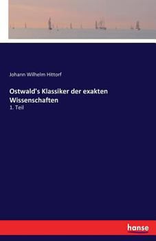 Paperback Ostwald's Klassiker der exakten Wissenschaften: 1. Teil [German] Book