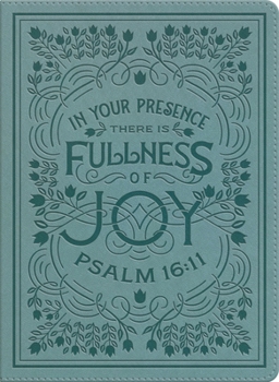 Imitation Leather ESV Single Column Journaling Bible (Trutone, Paris Sky, Psalm 16:11 Design) Book