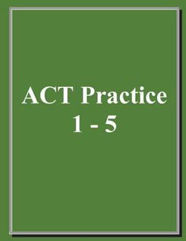 Paperback ACT Practice (1-5) Book