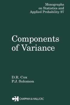 Hardcover Components of Variance Book