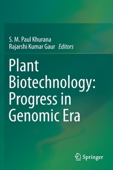 Paperback Plant Biotechnology: Progress in Genomic Era Book