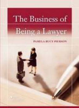 Paperback The Business of Being a Lawyer (Career Guides) Book