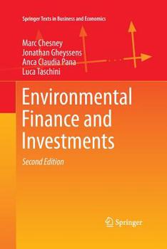 Paperback Environmental Finance and Investments Book