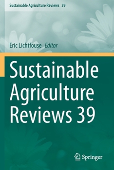 Paperback Sustainable Agriculture Reviews 39 Book