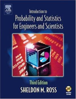 Hardcover Introduction to Probability and Statistics for Engineers and Scientists [With CDROM] Book