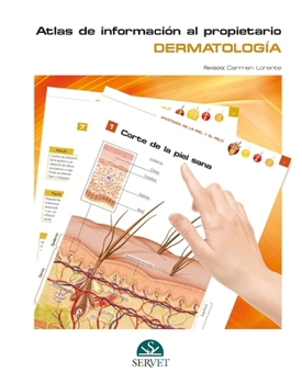 Spiral-bound Dermatología. Atlas de Información Al Propietario [Spanish] Book
