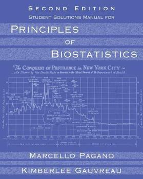 Paperback Student Solutions Manual for Pagano/Gauvreau's Principles of Biostatistics Book