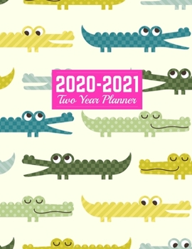 2020-2021 Two Year Planner: Nifty Calendar Year Vision Planner (January 2020 - December 2021) - Monthly and Weekly Schedule Organizer and Journal Art Cover 00023188