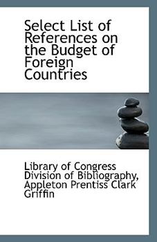 Select List of References on the Budget of Foreign Countries