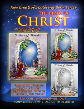 Paperback New Creations Coloring Book Series: The Birth Of Christ Book