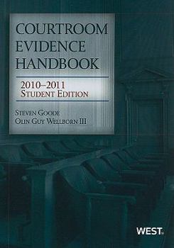 Paperback Courtroom Evidence Handbook, 2010-2011 Student Edition Book