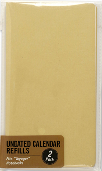 Misc. Voyager Notebook Undated Calendar Refill Book
