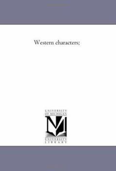 Paperback Western Characters; Book