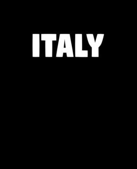 Italy: A Home Design decorative book for coffee tables, shelves, end tables, and interior design styling - Housewarming Gift Decorum - stack decor ... any room in home (Fashion City Black Cover)