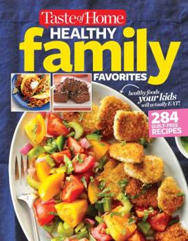 Paperback Taste of Home Healthy Family Favorites Cookbook Book