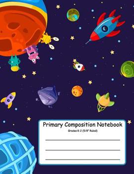 Paperback Primary Composition Notebook: Primary Composition Books K-2. Picture Space And Dashed Midline, Primary Composition Notebook, Composition Notebook fo Book