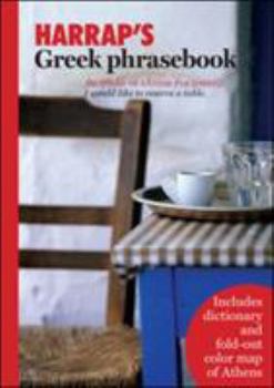 Paperback Harrap's Greek Phrasebook [With Foldout Map] Book