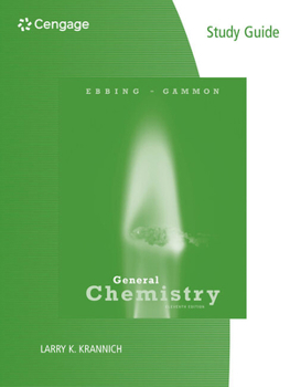 Paperback Study Guide for Ebbing/Gammon's General Chemistry, 11th Book