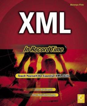 Paperback XML in Record Time Book