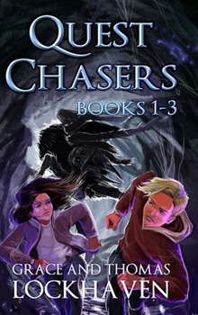 Hardcover Quest Chasers (Books 1-3): A Middle Grade Fantasy Series [Large Print] Book