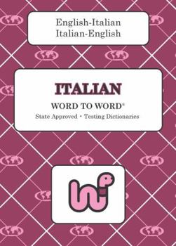 Paperback Italian edition Word To Word Bilingual Dictionary Book