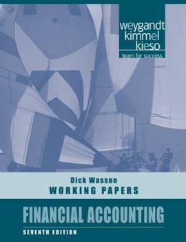 Paperback Financial Accounting, Working Papers Book