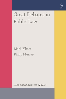 Paperback Great Debates in Public Law Book