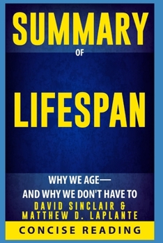 Paperback Summary of Lifespan Book