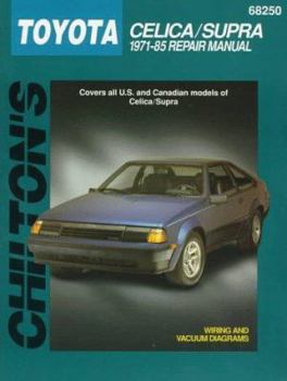 Paperback Toyota: Celica/Supra 1971-85 Celica/Supra (Rwd) Book