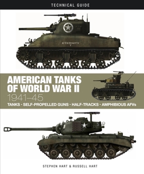 Hardcover American Tanks of World War II: 1941-45 Book