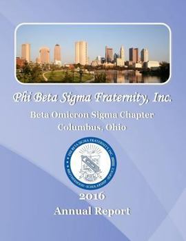 Paperback Beta Omicron Sigma 2016 Annual Report Book